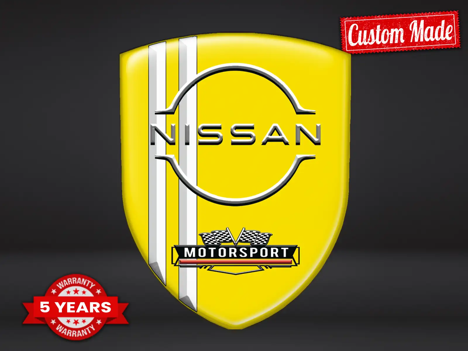 Nissan Large Car Stickers Max Pro Resilient Current Version